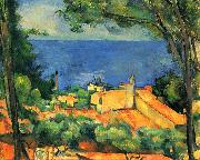 Paul Cezanne L Estaque Sweden oil painting artist